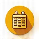 Icona di un biglietto per la prenotazione